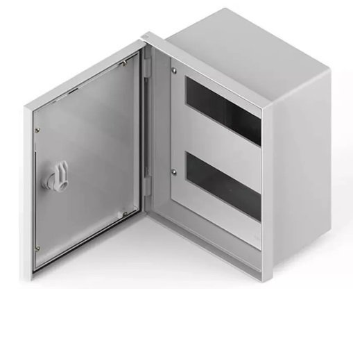 GABINETE ESTANCO 23X28X14 PLAST. C/CONTRAFENTE 16 P